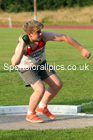 Shot putt, 2021 North East Grand Prix 5, Monkton, Wednesday, July 21st. Photo: David T. Hewitson/Sports for All Pics
